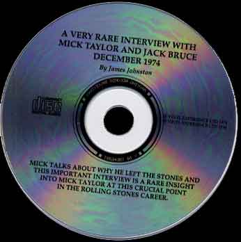 Mick Taylor & Jack Bruce Interview 1974