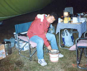 焼いているのはエリンギィ