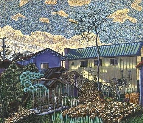 �u�ɓ��@�v�A�������񂪌܌˂ŕ`�������i��ł�