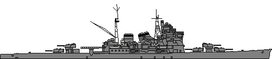 Resin kit /IJN Heavy Cruiser / Warship Chokai 1942